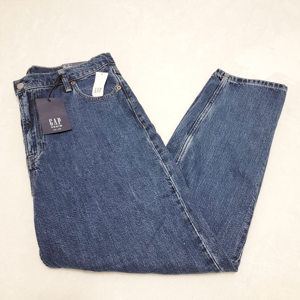 Gap Medium Wash Mom Jeans